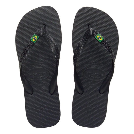 Havaianas Brasil Preto-Preto-37/38