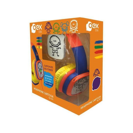 Headphone/Fone de Ouvido OEX Cartoon