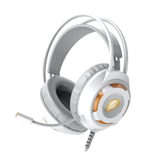 Headset Gamer Kaster Hs416 Usb Oexgame Microfone Branco