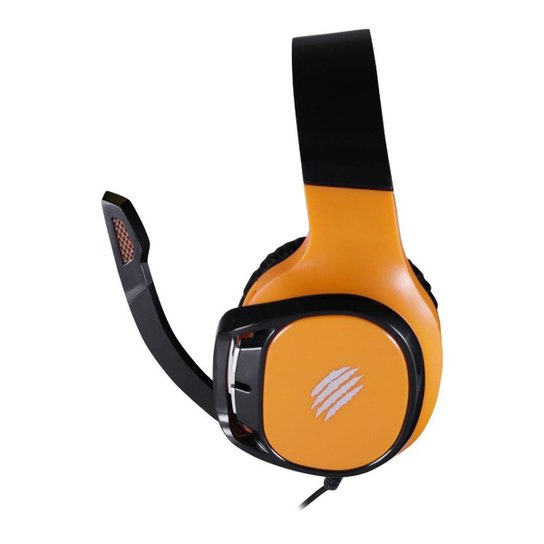 Headset Gamer OEX Wild HS411 Laranja Multiplataforma