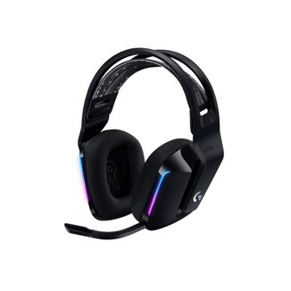 Headset Gamer sem Fio Logitech G733 7.1 Dolby Sorround G HUB Drivers Pro-G 40mm RGB Preto 981-000863