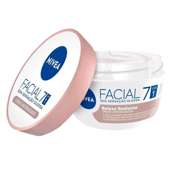 Hidrante Facial 7 em 1 Nívea Beleza Radiante 100g