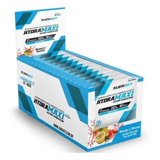 Hydramaxi Isotônico em Pó - 25 Sachês 20g Morango com Maracujá - Sudract Nutrition