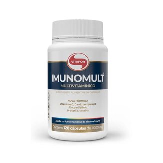 Imunomult Multivitaminico 120 Capsulas 1000mg - Vitafor
