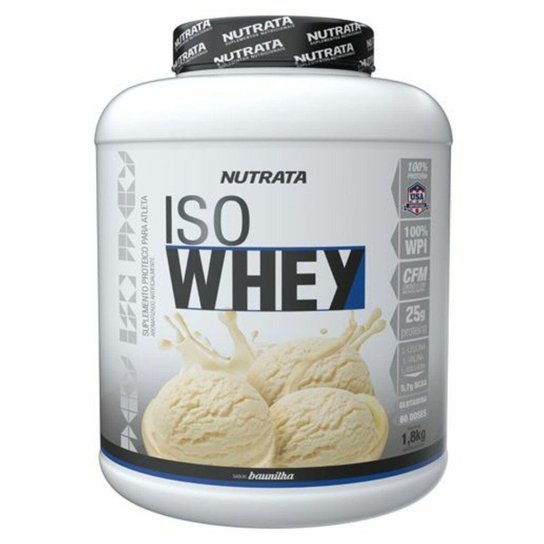Iso Whey - 1800g Baunilha - Nutrata