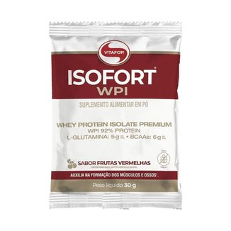 Isofort - 1 Sachê 30g Frutas Vermelhas - Vitafor