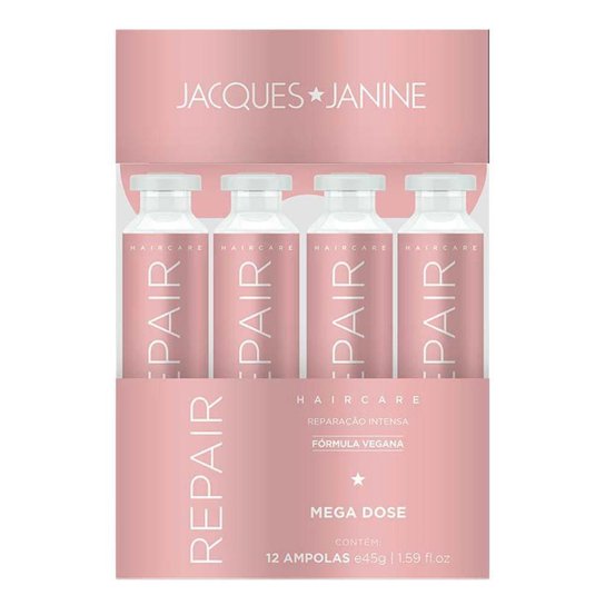 Jacques Janine Haircare Repair Kit Ampolas 12 Unidades Kit