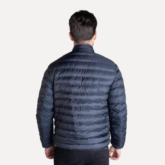 Jaqueta Acolchoada Tommy Hilfiger Térmica Azul Marinho