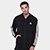 Jaqueta Adidas 3 Stripes Masculina - Preto+Branco
