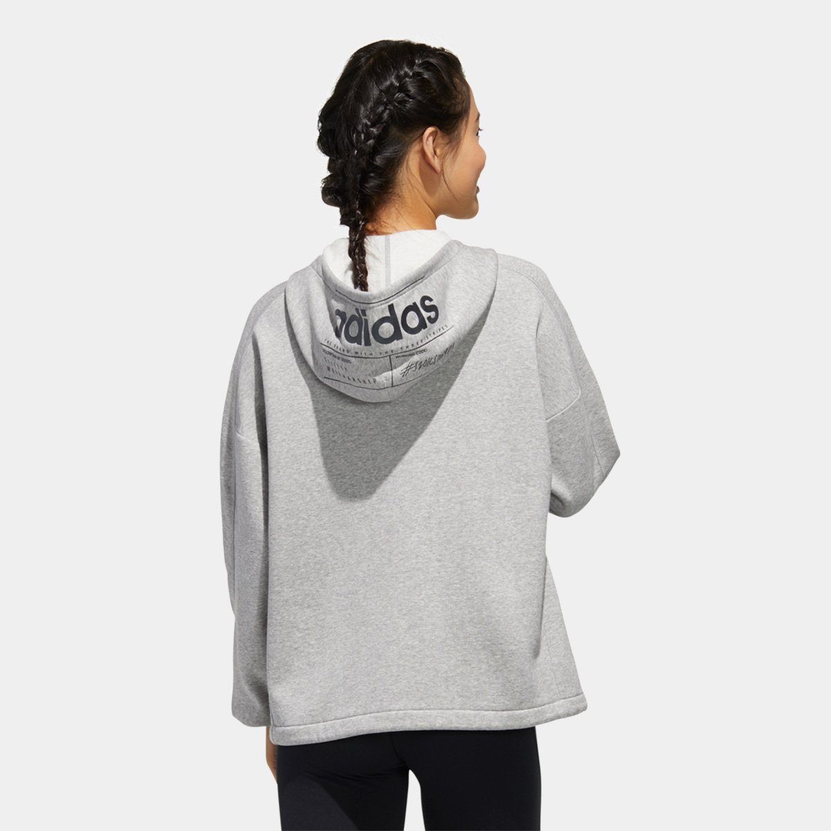 jaqueta adidas brilliant basics feminina