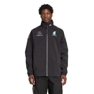 Jaqueta Adidas Chuva Mercedes Amg Petronas Fórmula 1 Team Mechanic Masculino