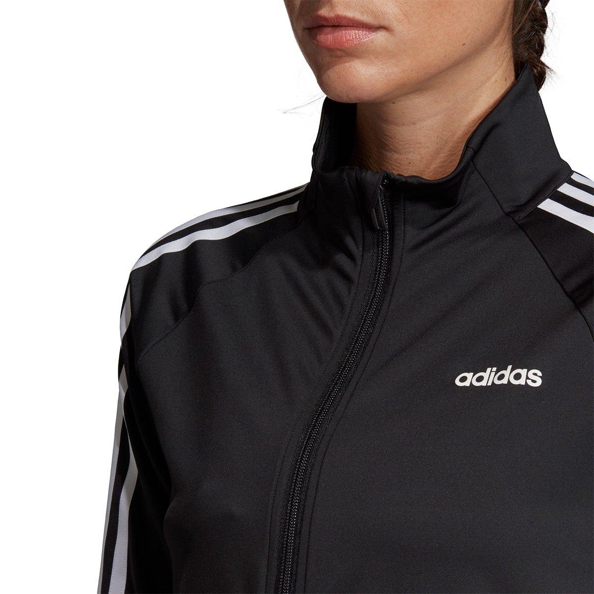 jaqueta adidas d2m tracktop feminina
