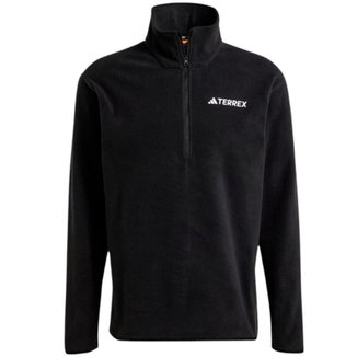 Jaqueta Adidas Fleece 1/2 Zíper Multi Essentials Masculina