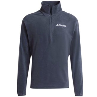 Jaqueta Adidas Fleece 1/2 Zíper Multi Essentials Masculina