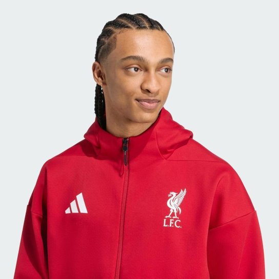 Jaqueta Adidas Liverpool Fc Z.N.E. Hino Masculina