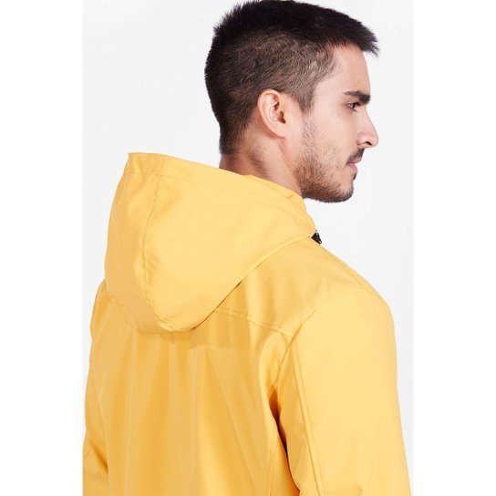 Jaqueta Aramis Com Capuz Liquid Repeller Amarelo