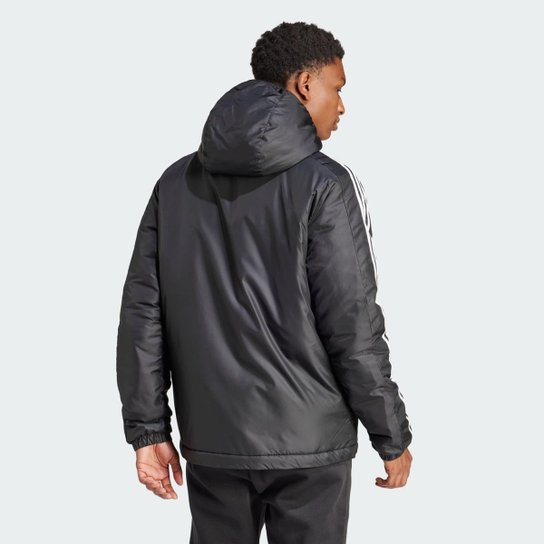 Jaqueta Capuz Insulated Essentials 3-Stripes Adidas