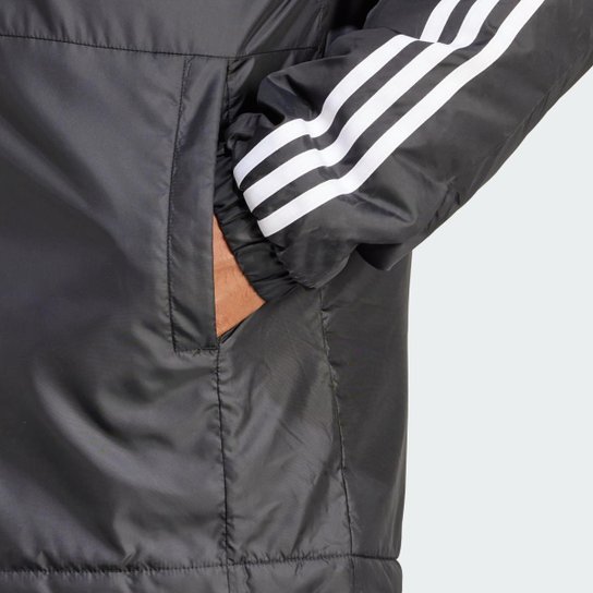 Jaqueta Capuz Insulated Essentials 3-Stripes Adidas