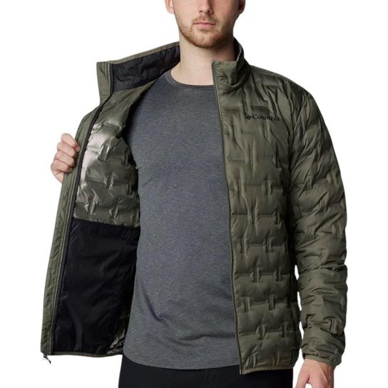 Jaqueta Columbia Delta Ridge II Down Stone Masculina - Verde EEG