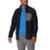 Jaqueta Columbia Masculina Outdoor Tracks Full Zip - Preto+Cinza