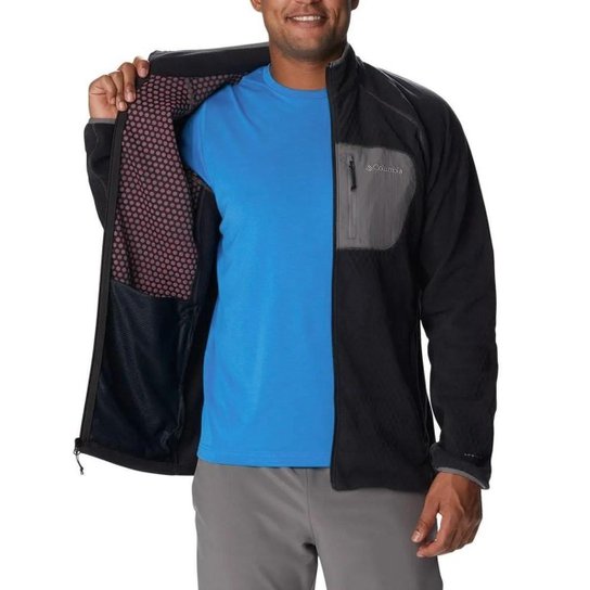 Jaqueta Columbia Masculina Outdoor Tracks Full Zip