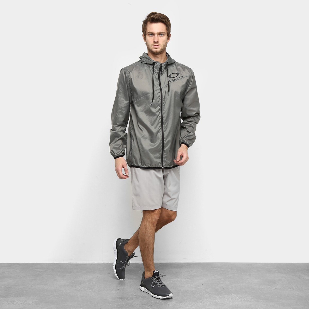Jaqueta Corta Vento Oakley Ion Breath Windbreaker Masculina