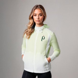 Jaqueta Corta Vento Palmeiras Torcedor Feminina