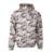 Jaqueta Corta Vento Windbreaker Camuflada NFL Las Vegas Raiders Neutral Wild New Era Masculino - Bege