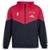 Jaqueta Corta Vento Windbreaker Chicago Bulls Club House - Preto+Vermelho