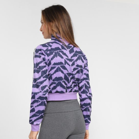 Jaqueta Cropped Adidas Top Tiro Feminina