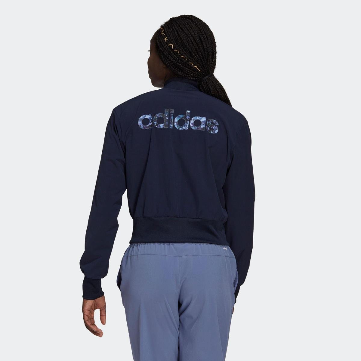 jaqueta adidas cropped