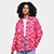 Jaqueta de Sarja Colcci Estampada Feminina - Rosa