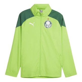 JAQUETA DE TREINO PUMA PALMEIRAS ALL WEATHER 2024 MASCULINA