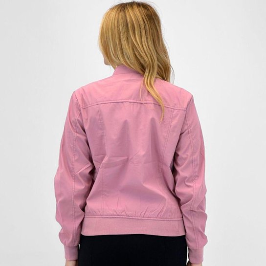 Jaqueta Facinelli Nylon com Zíper Feminina