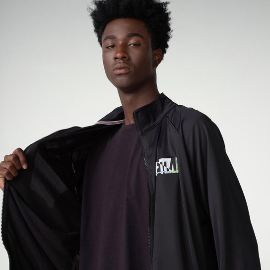 Jaqueta Fila Street Hop Masculina Preta