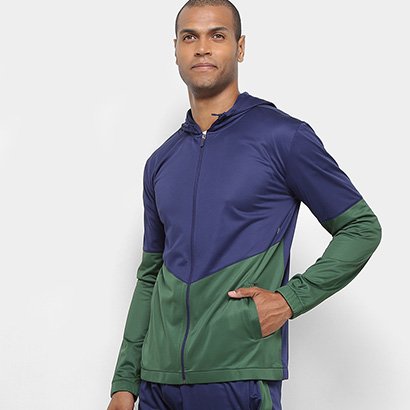 jaqueta burn helanca listras masculina