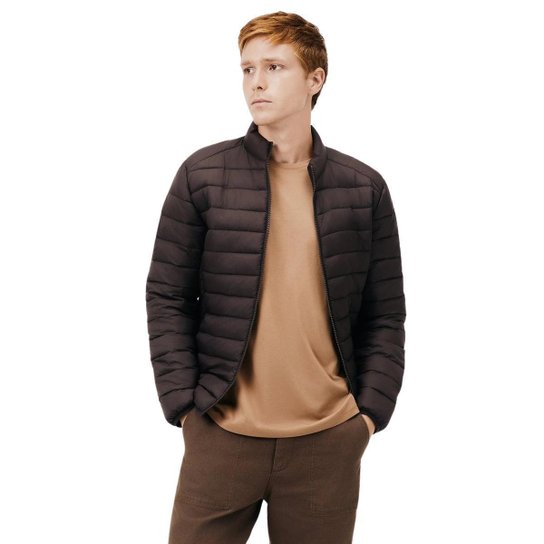 Jaqueta Hering Básica Puffer Regular Matelassê Masculina