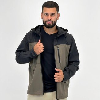 Jaqueta Hering Corta Vento com Capuz Masculina