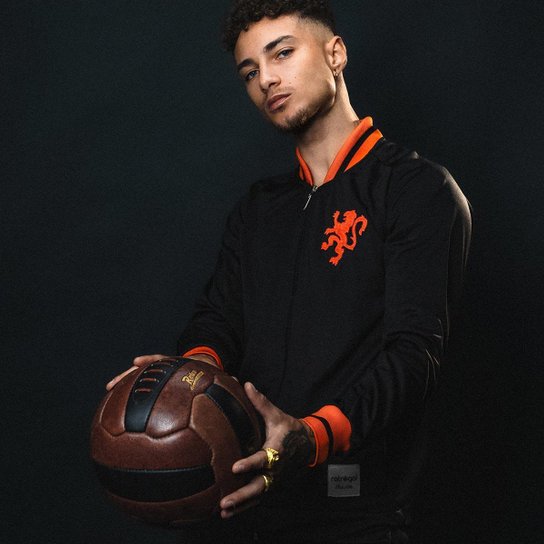 Jaqueta Holanda Retrô Black Masculina