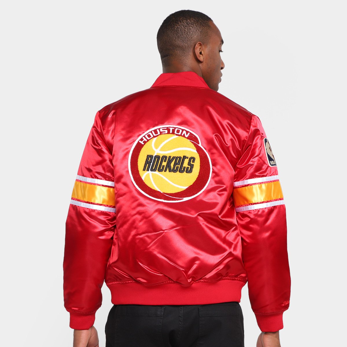 HOUSTON NBA Mitchell & Ness ジャケット サイズ60 Jaqueta Houston Rockets Mitchell E Ness Jersey Masculina | Allianz