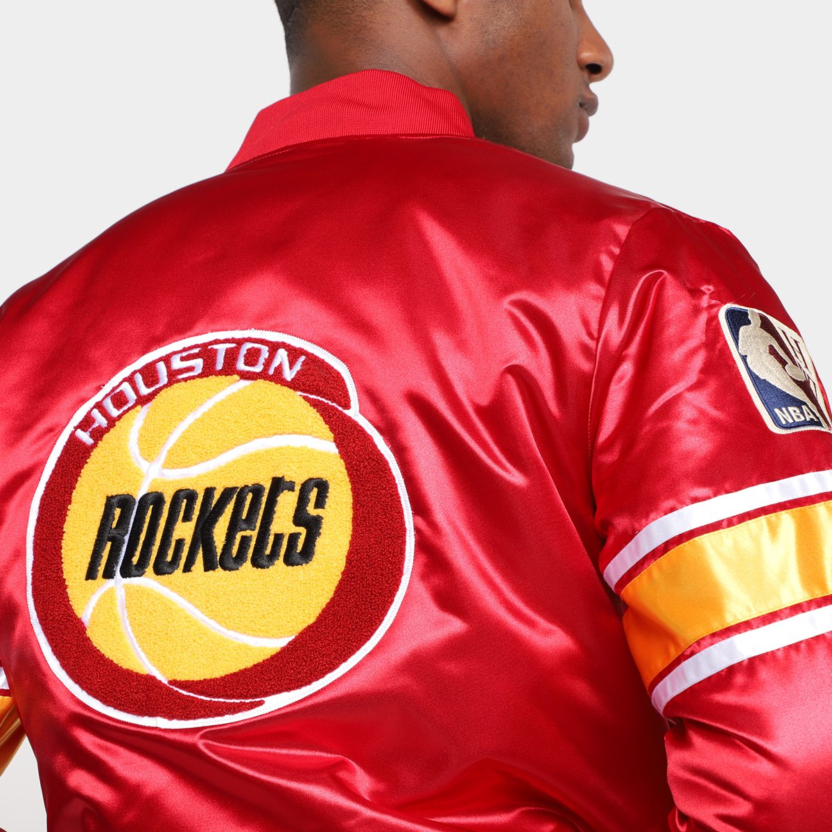 Jaqueta Houston Rockets Mitchell E Ness Jersey Masculina | Allianz