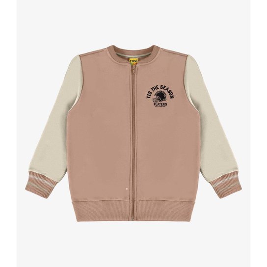 Jaqueta Infantil Rovitex Kids Em Moletom Masculina
