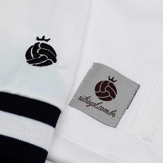 Jaqueta Itália Retrô Offwhite Infantil Juvenil