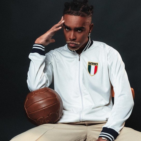 Jaqueta Itália Retrô Offwhite Masculina