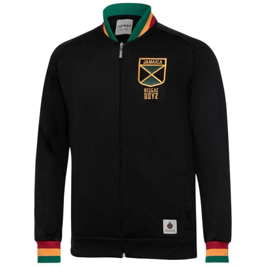 Jaqueta Jamaica Retrô Black Masculina