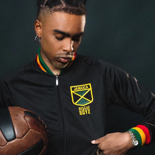 Jaqueta Jamaica Retrô Black Masculina