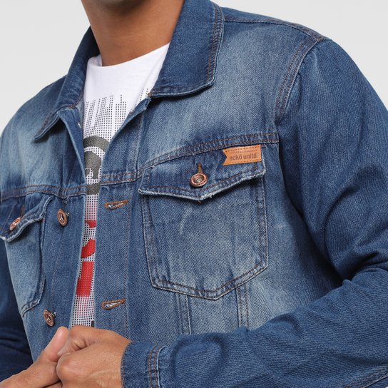 Jaqueta Jeans Ecko Masculina