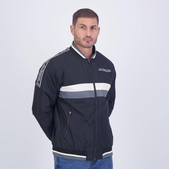 Jaqueta Kappa Bomber Sport Preta