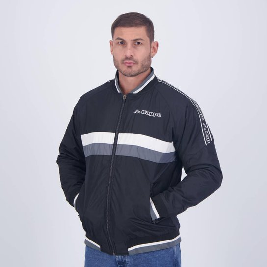 Jaqueta Kappa Bomber Sport Preta