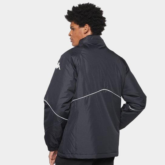 Jaqueta Kappa Dobby Poly Sport Capuz Masculina